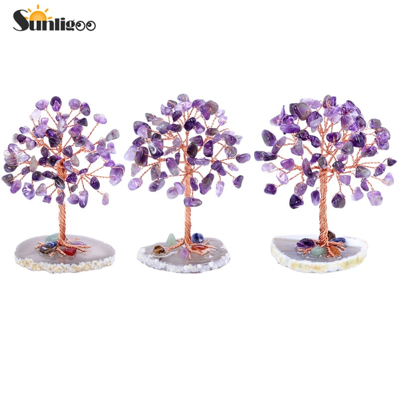 Super Mini Crystal Money Tree