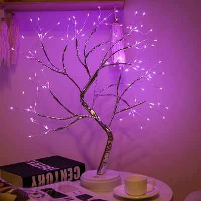 LED Night Light Mini Christmas Tree Decoration