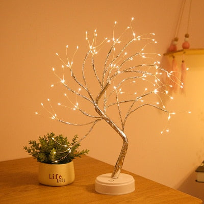 LED Night Light Mini Christmas Tree Decoration