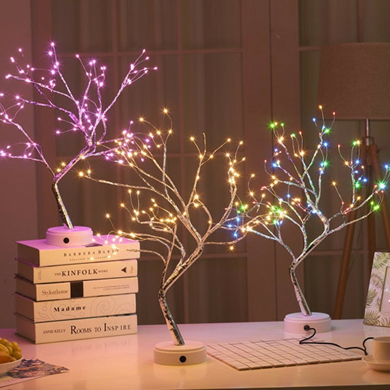 LED Night Light Mini Christmas Tree Decoration