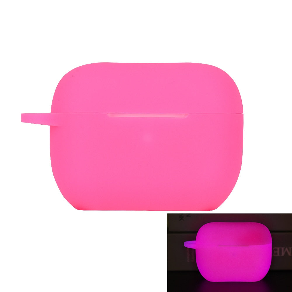 Night Fluorescent Luminous Earphone Case For AirPods Pro