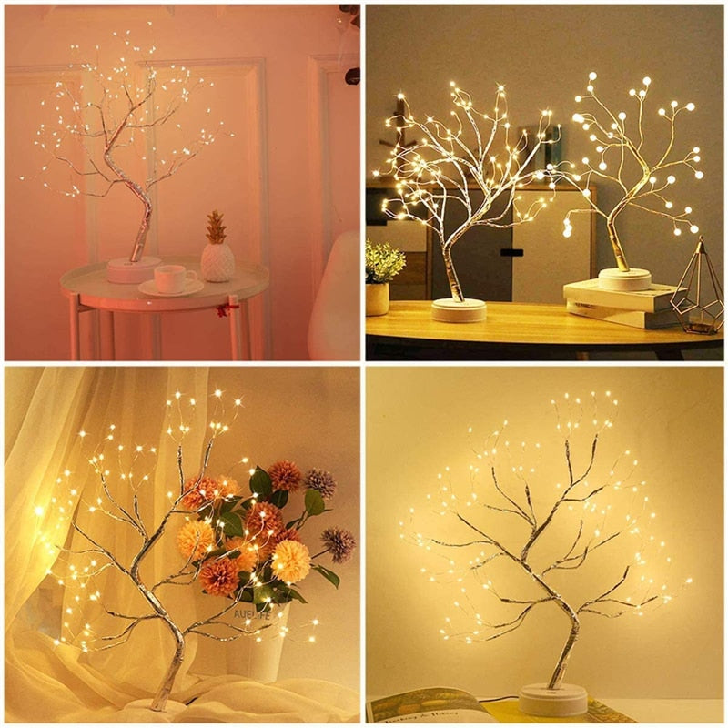 LED Night Light Mini Christmas Tree Decoration