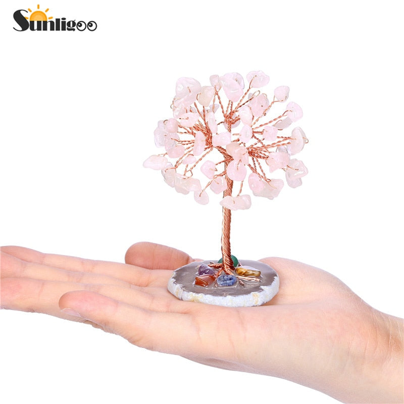 Super Mini Crystal Money Tree