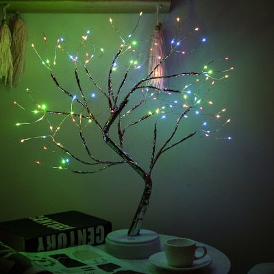 LED Night Light Mini Christmas Tree Decoration