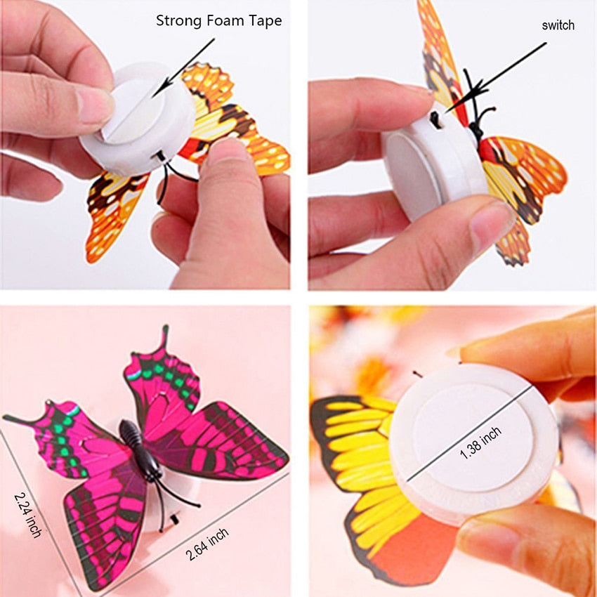 Butterfly Night Lights Pasteable 3D