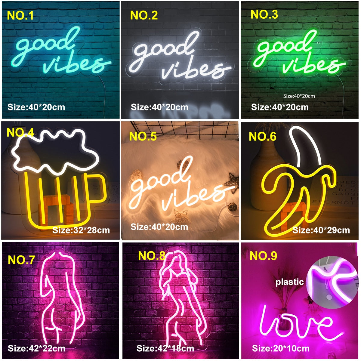 Neon Led Sign Game Room Decor