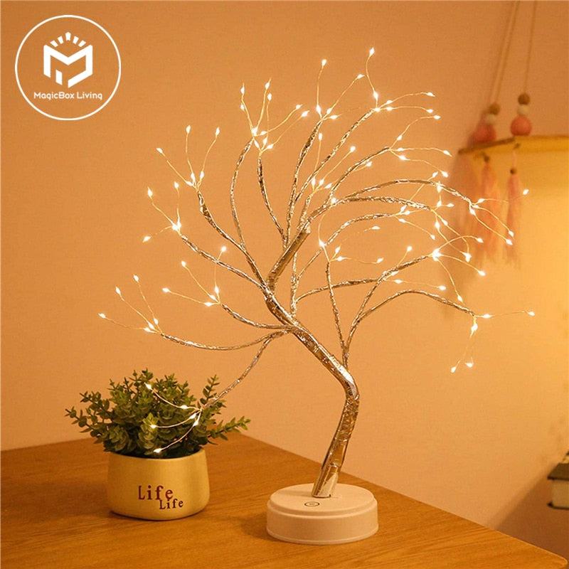 LED Night Light Mini Christmas Tree Decoration