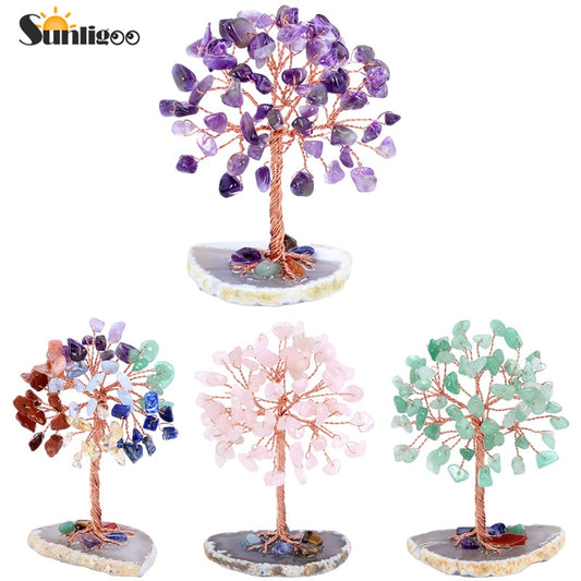 Super Mini Crystal Money Tree